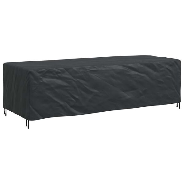 vidaXL Funda para muebles Liso Negro 270 x 110 x 70 cm 600D