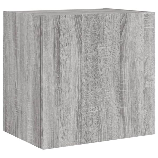 vidaXL Mueble TV de pared madera ingenier&iacute;a gris Sonoma 40,5x30x40 cm