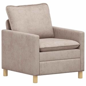 vidaXL Sof&aacute; Beige 76 x 81 x 87,5 cm Poli&eacute;ster