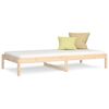 vidaXL Sof&aacute; cama sin colch&oacute;n madera maciza de pino 90x200 cm