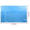 vidaXL Cubierta de piscina rectangular PE azul 1000x600 cm