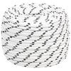 vidaXL Cuerda multiusos 12 mm 100 m Blanco Poli&eacute;ster