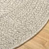 vidaXL Alfombra ZIZUR Crema 170 x 120 cm Polipropileno