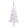 vidaXL Árbol de Navidad artificial con 150 LED 120 cm PVC y Acero
