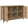 vidaXL Conjunto de mueble de TV Roble artesanal 101 x 35 x 65 cm