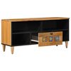 vidaXL Mueble de TV Natural 100 x 33,5 x 46 cm Madera de mango maciza