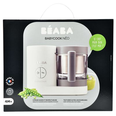 Beaba Robot de cocina 4 en 1 Babycook Neo 400 W gris y blanco
