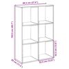 vidaXL Librer&iacute;a divisor madera ingenier&iacute;a roble Sonoma 69,5x29x103,5cm