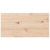 vidaXL Tablero de mesa rectangular 2 uds madera de pino 70x35x1,7 cm