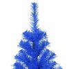 vidaXL &Aacute;rbol de Navidad con 300 LED con soporte Azul 180 cm PVC