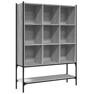 vidaXL Estanter&iacute;a madera de ingenier&iacute;a gris Sonoma 102x30x141,5 cm