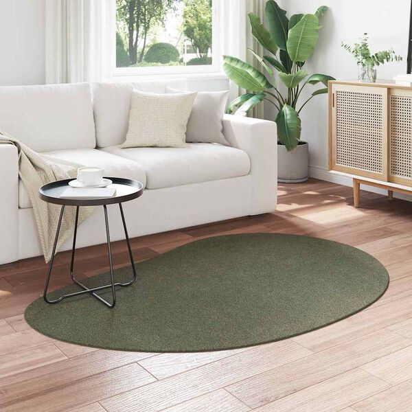 vidaXL Alfombras de &aacute;rea HUARTE Verde bosque 120 x 170 cm Poli&eacute;ster