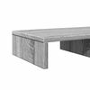 vidaXL Soporte de pantalla madera ingenier&iacute;a gris Sonoma 50x27x10 cm