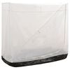 vidaXL Interior de tienda universal gris 200x90x175 cm
