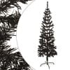 vidaXL &Aacute;rbol de Navidad delgado negro 150 cm