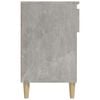 vidaXL Mueble zapatero madera contrachapada gris hormigón 102x36x60 cm