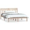 vidaXL Estructura de cama madera maciza de pino 140x200 cm