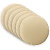 vidaXL Funda de almohada 6 pcs HEERLEN Beige &Oslash; 50 cm Poli&eacute;ster