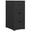 vidaXL Armario archivador de acero antracita 46x62x102,5 cm