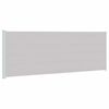 vidaXL Toldo lateral retr&aacute;ctil para patio gris 220x600 cm
