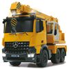 JAMARA Gr&uacute;a teledirigida Mercedes-Benz Arocs Liebherr amarilla 1:20