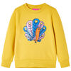 vidaXL Sudadera infantil ocre oscuro 128