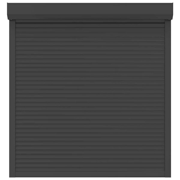 vidaXL Persiana de aluminio gris antracita 140x150 cm