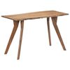 vidaXL Mesa de comedor madera maciza de acacia 120x58x76 cm