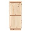 vidaXL Aparador de madera maciza de pino 31,5x34x75 cm