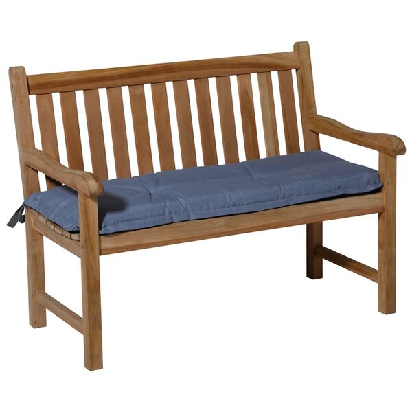 Madison Coj&iacute;n para banco Panama 120x48cm azul zafiro