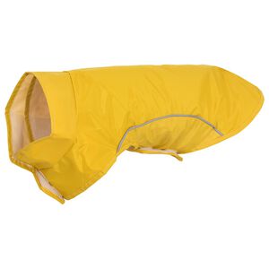 vidaXL Chubasquero para perros con tiras reflectantes amarillo XXS