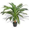 vidaXL Planta de dr&aacute;cena artificial con maceta 90 cm verde