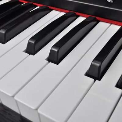 vidaXL Piano Electrónico/Piano Digital con 88 teclas y atril