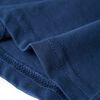 Camiseta infantil azul oscuro 104