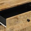 vidaXL Mesita de noche madera maciza de mango 50x33x60 cm