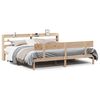 vidaXL Estructura de cama sin colch&oacute;n madera maciza de pino 180x200 cm