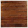 vidaXL Tablero de mesa cuadrado madera maciza reciclada 70x70x2,5 cm