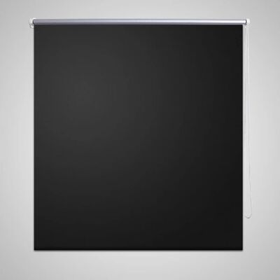 Estor persiana enrollable 120 x 230 cm negro