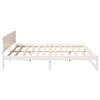vidaXL Estructura de cama 180 x 200 cm Madera de pino macizo