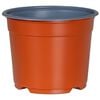 vidaXL Maceta Redonda para Flores 50 uds. Terracota &Oslash; 10 x 8 cm