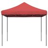 vidaXL Tienda de fiesta plegable Pop-Up burdeos 292x292x315 cm