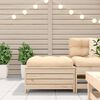 vidaXL Taburete de jard&iacute;n madera maciza de pino 62x63,5x32 cm
