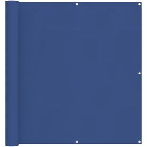 vidaXL Pantalla de Balc&oacute;n Azul 110 x 400 cm Tela Oxford