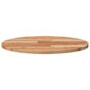 vidaXL Tablero de mesa redondo madera maciza de acacia &Oslash;60x2 cm