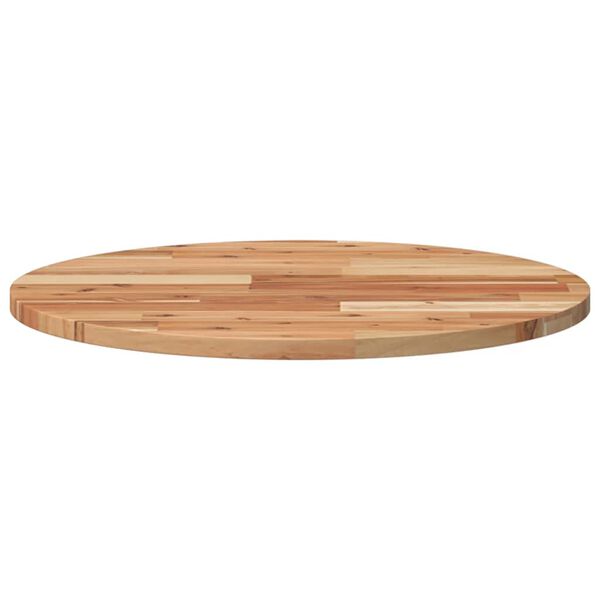 vidaXL Tablero de mesa redondo madera maciza de acacia &Oslash;60x2 cm
