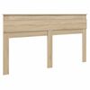 vidaXL Cabecero Roble Sonoma 200 cm Madera contrachapada