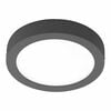 EGLO L&aacute;mpara LED pared/techo para jard&iacute;n Agrolis-C redonda negra 16,5W