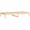vidaXL Sof&aacute; cama sin colch&oacute;n madera maciza de pino 80x200 cm
