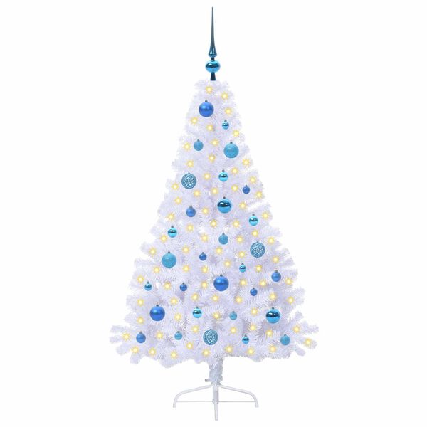 vidaXL &Aacute;rbol de Navidad artificial con 150 LED 150 cm PVC y Acero