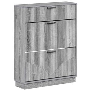 vidaXL Armario Zapatero HOORN 78 x 24 x 100 cm Madera de ingenier&iacute;a
